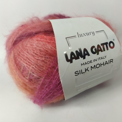 Lana Gatto Silk Mohair print 9203