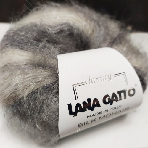 Lana Gatto Silk Mohair print 9206