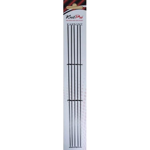 Спиці шкарпеткові KnitPro Karbonz 1,25мм* 15см