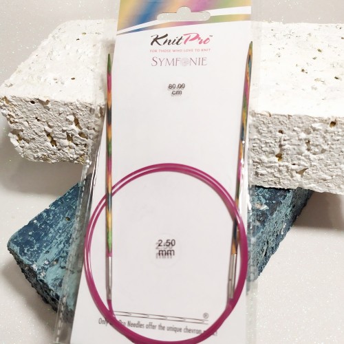 20333 Спиці кругові Symfonie Wood KnitPro 2.5 мм 80 см