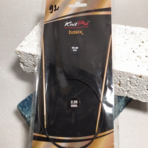 Спиці дерев'яні Basix Birch KnitPro 2,25 мм 60см
