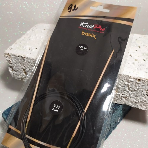 Спиці дерев'яні Basix Birch KnitPro 2,25мм 120см