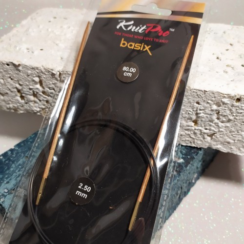 Спиці дерев'яні Basix Birch KnitPro 2,50 мм 80см