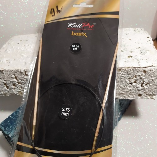 Спиці дерев'яні Basix Birch KnitPro 2,75 мм 60см