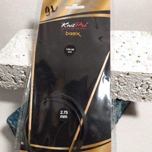 Спиці дерев'яні Basix Birch KnitPro 2,75мм 120см