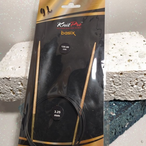 Спиці дерев'яні Basix Birch KnitPro 3,25мм 120см