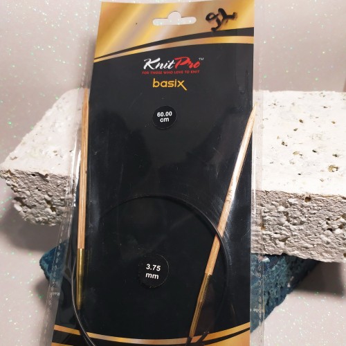 Спиці дерев'яні Basix Birch KnitPro 3,75 мм 60см