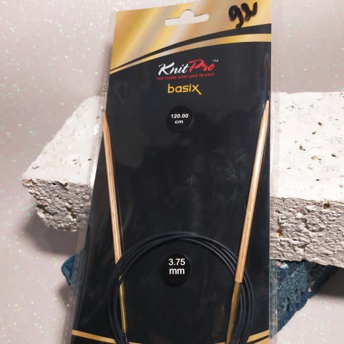 Спиці дерев'яні Basix Birch KnitPro 3,75мм 120см