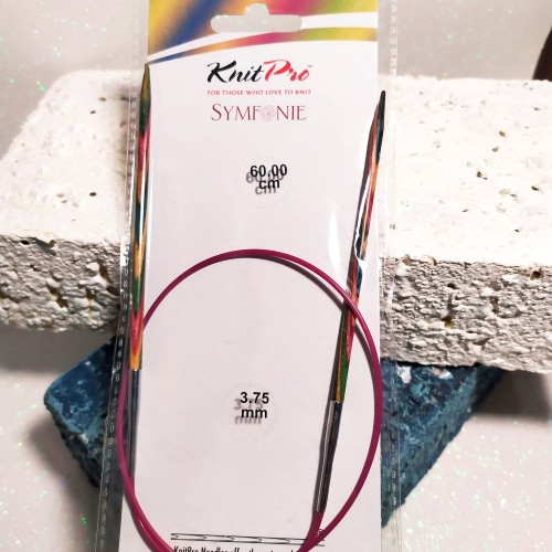 21321 Спиці кругові Symfonie Wood KnitPro 3,75 мм 60см