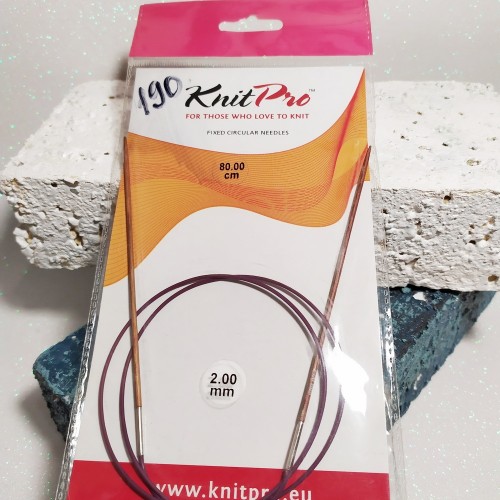 Дерев'яні спиці KnitPro 2мм 80см