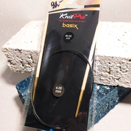 Спиці дерев'яні Basix Birch KnitPro 4,0мм 60см