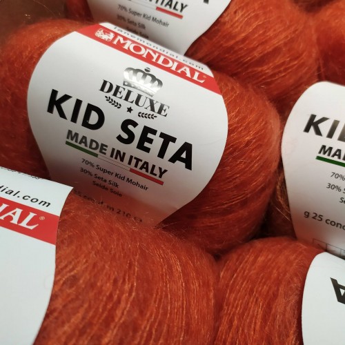 Mondial Kid Seta 0549 колір яскравий оранжево-червоний