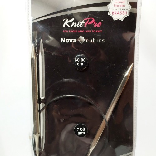 12224 Спиці кругові Nova Cubics Knitpro 100 см 8,0 мм