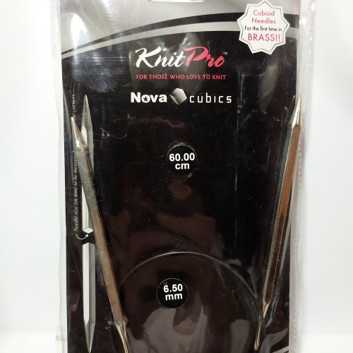 12182 Спиці кругові Nova Cubics Knitpro 60 см 6,5 мм