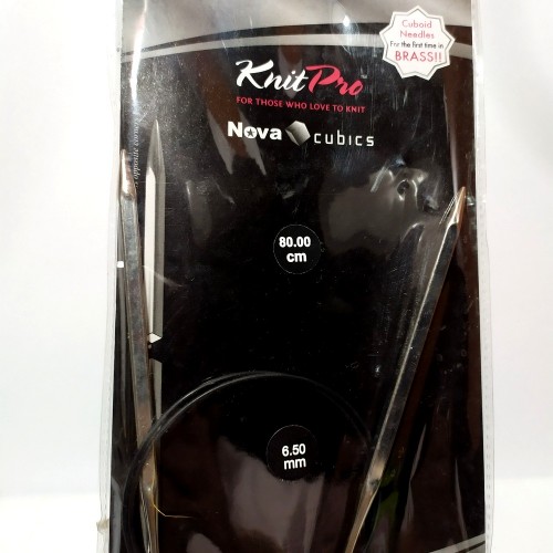 12202 Спиці кругові Nova Cubics Knitpro 80 см 6,5 мм