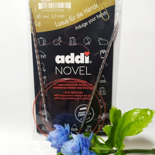 Спиці Addi Novel 3.0мм 80см