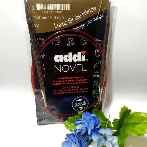 Спиці Addi Novel 6,0мм 100см