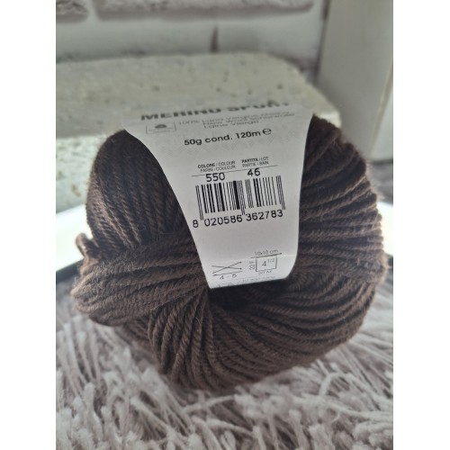 Mondial merino sport 550 корич