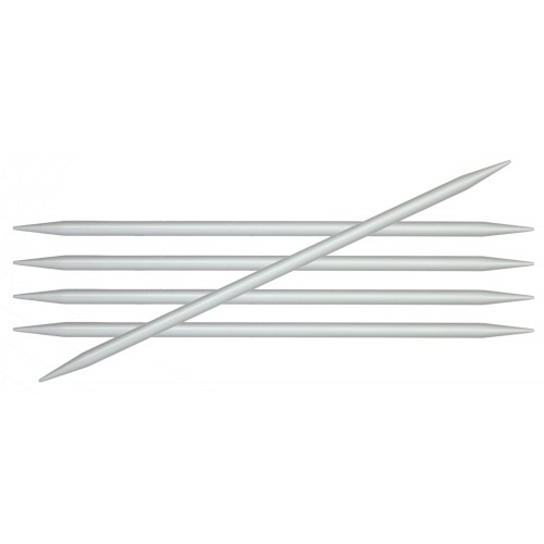45104 Спиці шкарпеткові 15 см Basix Aluminium KnitPro, 3.50 мм