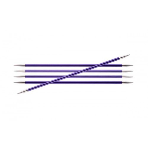 47002, Спиці шкарпеткові 15 см Zing KnitPro, 2,25 мм