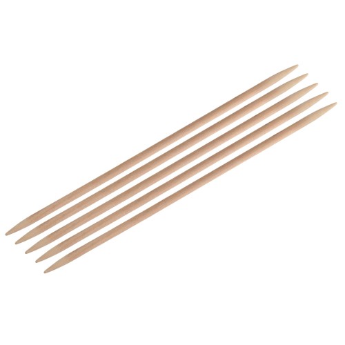 35116, Спиці шкарпеткові 20 см Basix Birch Wood KnitPro, 3.75 мм