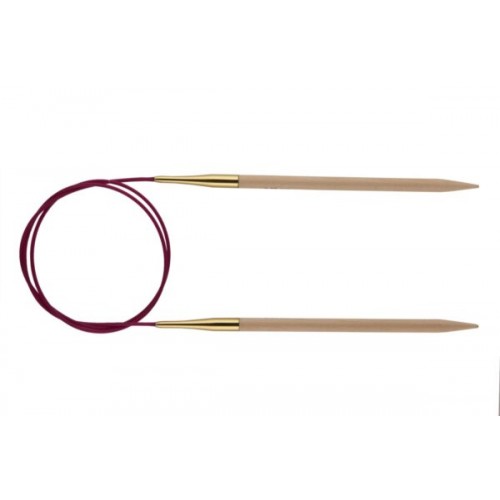 35304 Спиці кругові 40 см Basix Birch Wood KnitPro 3.00 мм