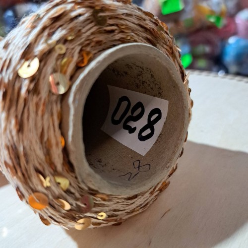 Королівська паєтка 3 і 6мм на бавовні 028