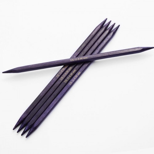19001, Спиці шкарпеткові 15 см Jadore Cubics KnitPro, 2.00 мм