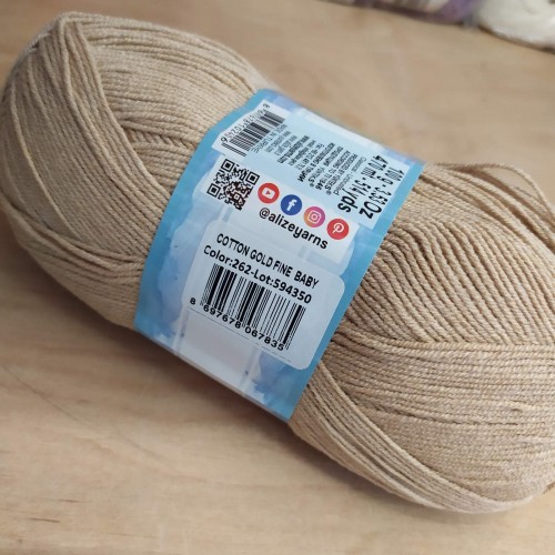Alize Cotton Gold Fine Baby 262