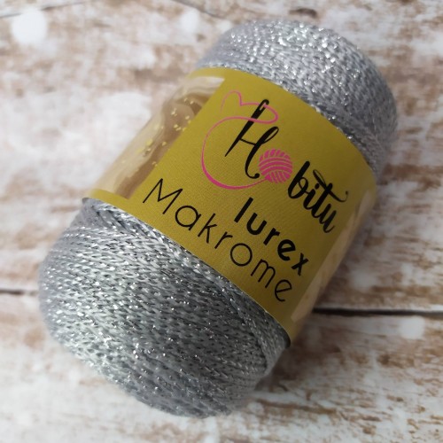 Пряжа Macrome Lurex Hobitu 060