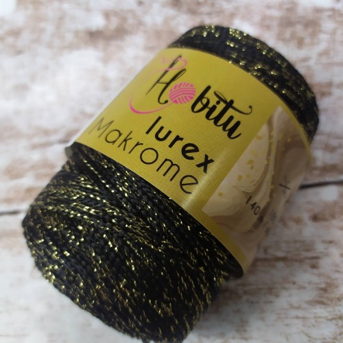 Пряжа Macrome Lurex Hobitu 270-3