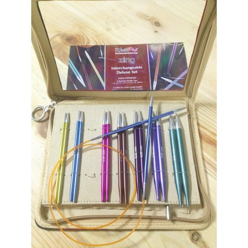 47404 Набір знімних спиць Deluxe Zing KnitPro