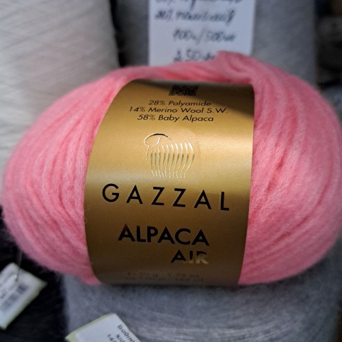 Gazzal Alpaca Air 85 рожевий