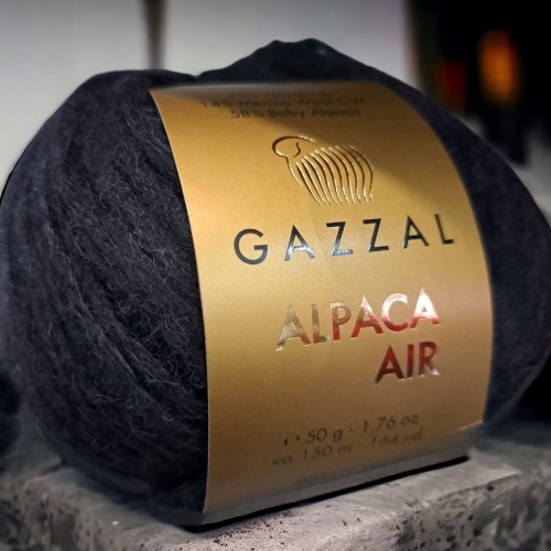 Gazzal Alpaca Air 80 чорний