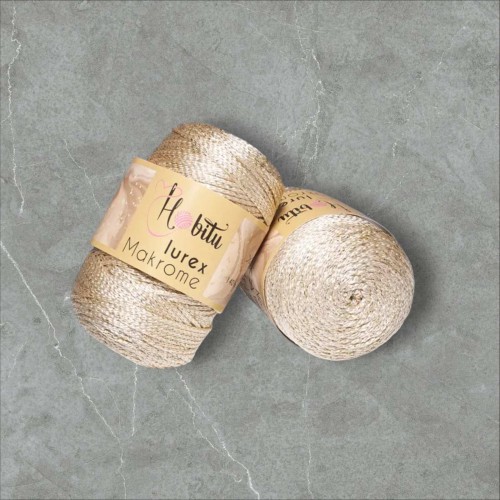 Пряжа Macrome Lurex Hobitu 016-2