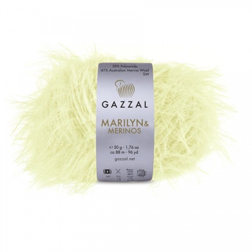 Gazzal Marilyn & Merinos 8261 лимонний