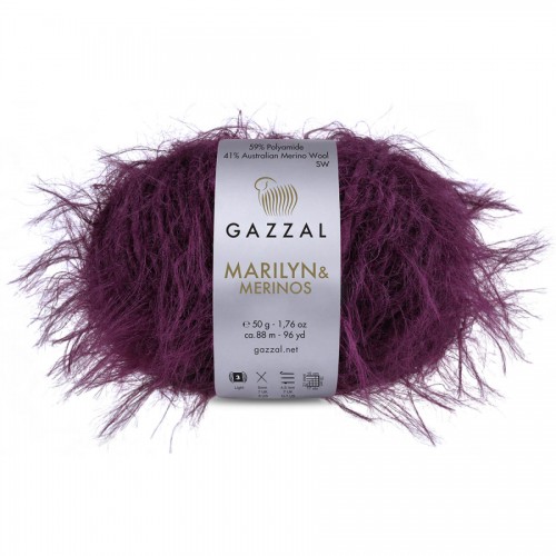 Gazzal Marilyn & Merinos 8268 сливовий