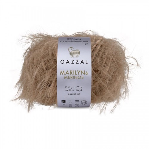 Gazzal Marilyn & Merinos 8272 беж
